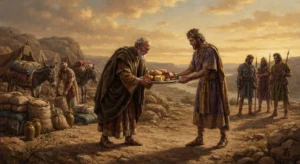 Barzilai, Barzillai, quem foi Barzilai, Barzilai gileadita, Rei Davi, Davi e Absalão, 2 Samuel 17, 2 Samuel 19, generosidade bíblica, personagens bíblicos, história bíblica, Antigo Testamento, fé e lealdade, estudos bíblicos, orações de poder, vida cristã